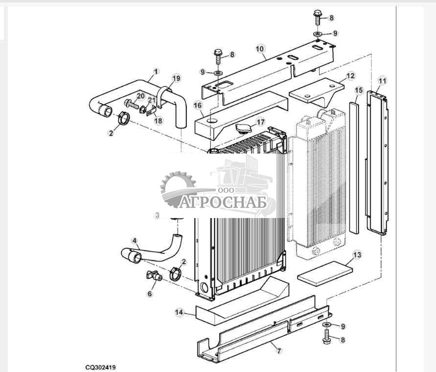 RADIATOR AND COOLANT HOSES 
